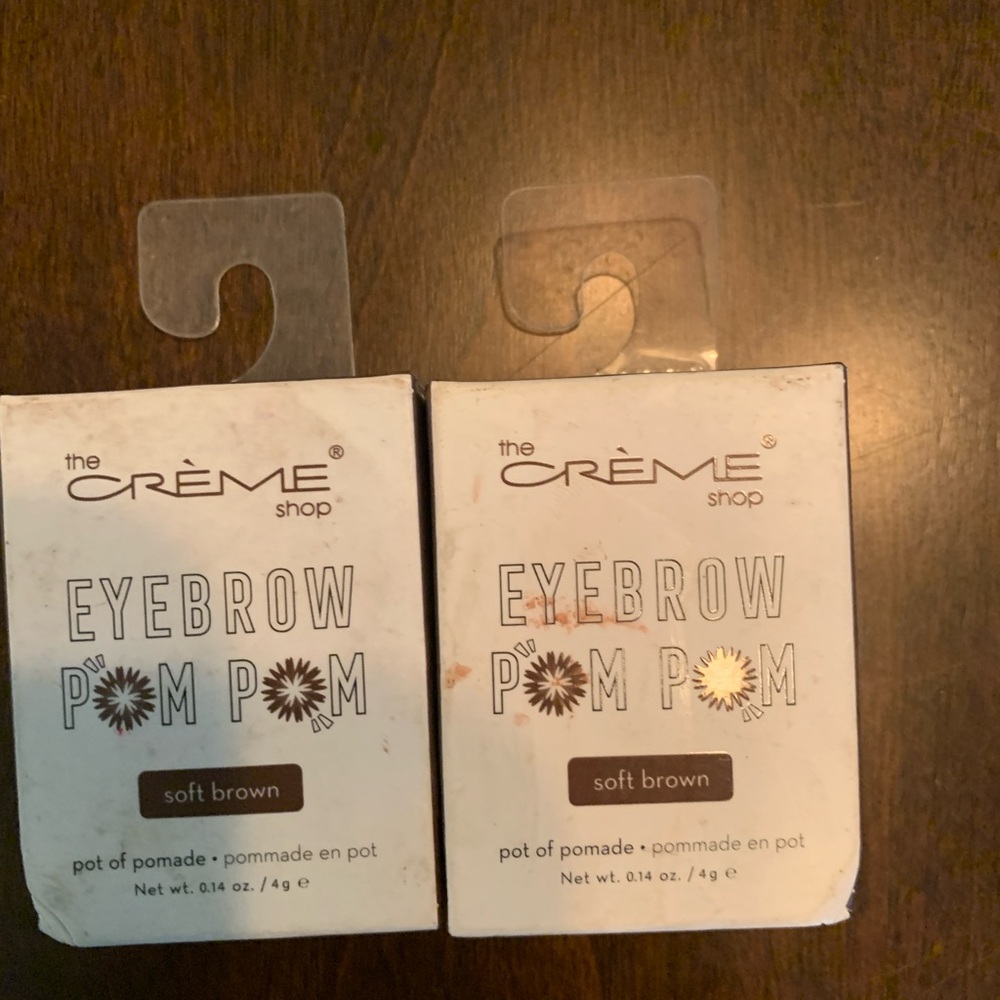 The Crème Shop Pom Pom eyebrow soft brown